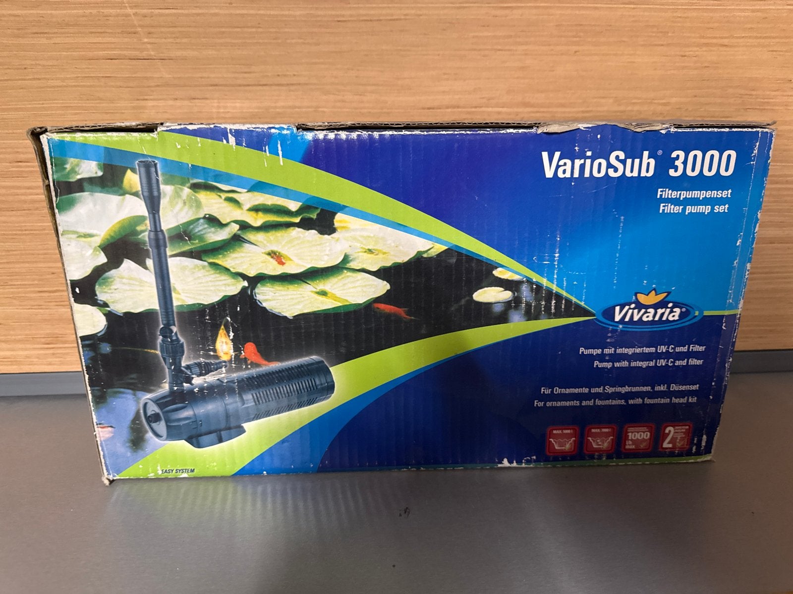 Vivaria VarioSub 3000 Filterpompenset, Tuin en Terras, Ophalen of Verzenden, Nieuw