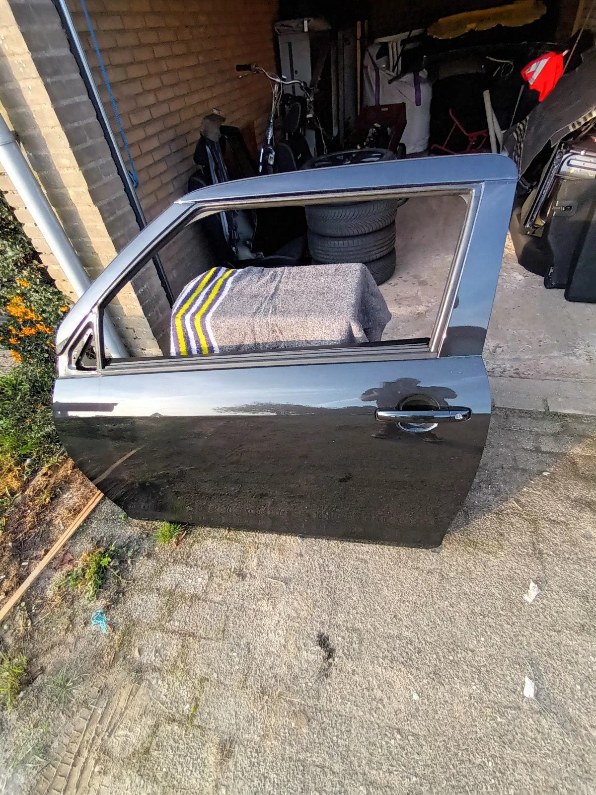 Gebruikte deur voor Suzuki Swift - Zwart, Ophalen, Gebruikt, Suzuki, Voor
