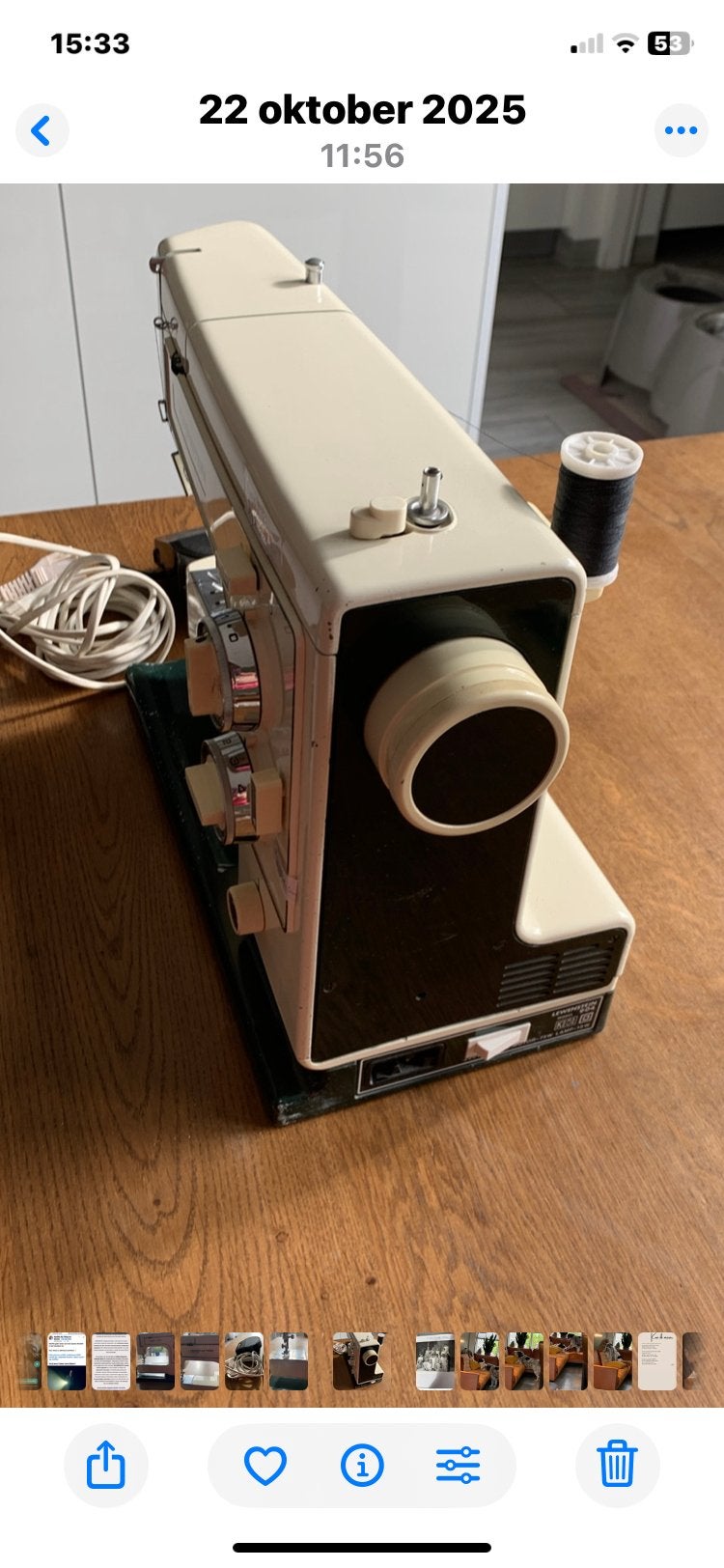 Lewenstein Super 904 Naaimachine, Ophalen of Verzenden, Gebruikt, Naaimachine, Lewenstein