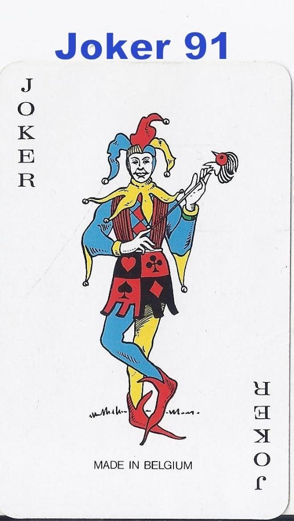 SO Joker91: Joker speelkaart ( blauw ), Ophalen of Verzenden, Zo goed als nieuw, Joker(s)