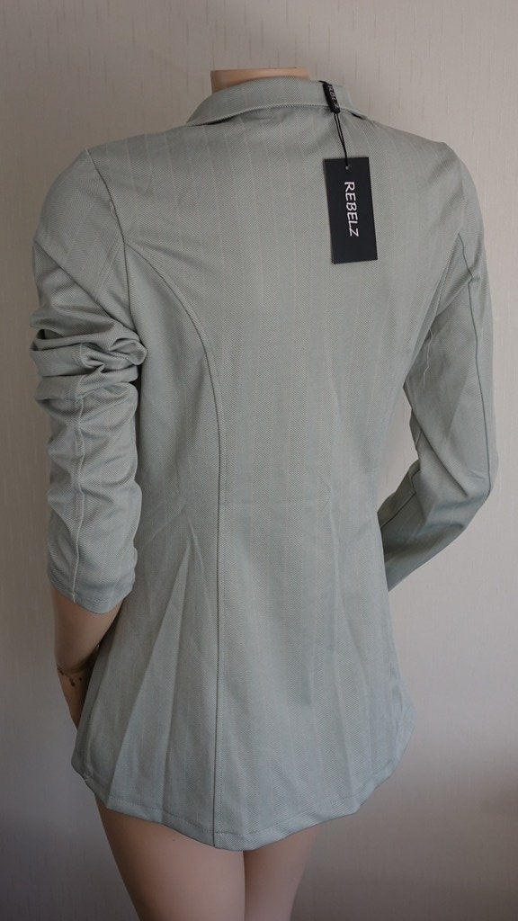 nieuw ongevoerd REBELZ jasje, Verzenden, Beige, Nieuw, Maat 36 (S)
