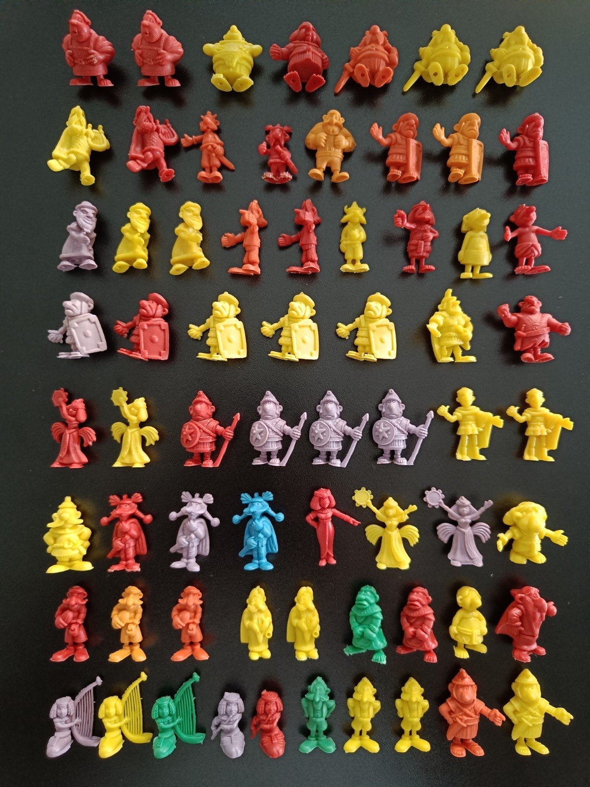 Vintage Asterix & Obelix Dargaud/Monochromes figuurtjes., Ophalen of Verzenden, Gebruikt