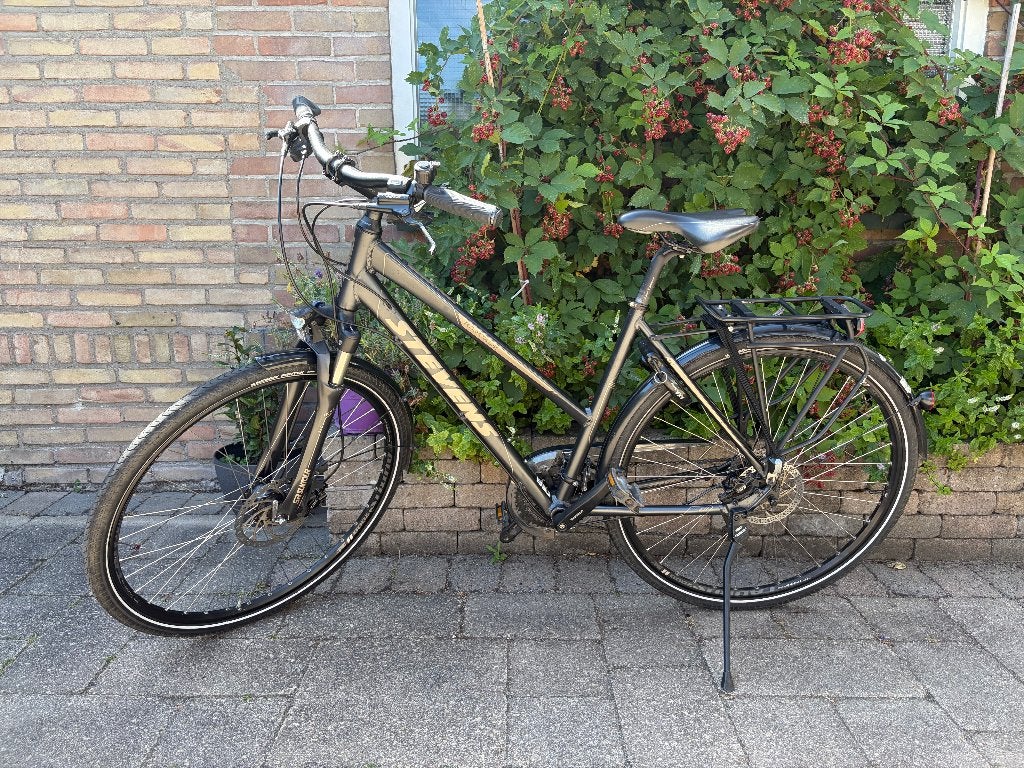 Stevens Primera Disc hybride fiets (modeljaar 2017), maat 50, Gebruikt, Versnellingen, 50 tot 53 cm, Schijfrem