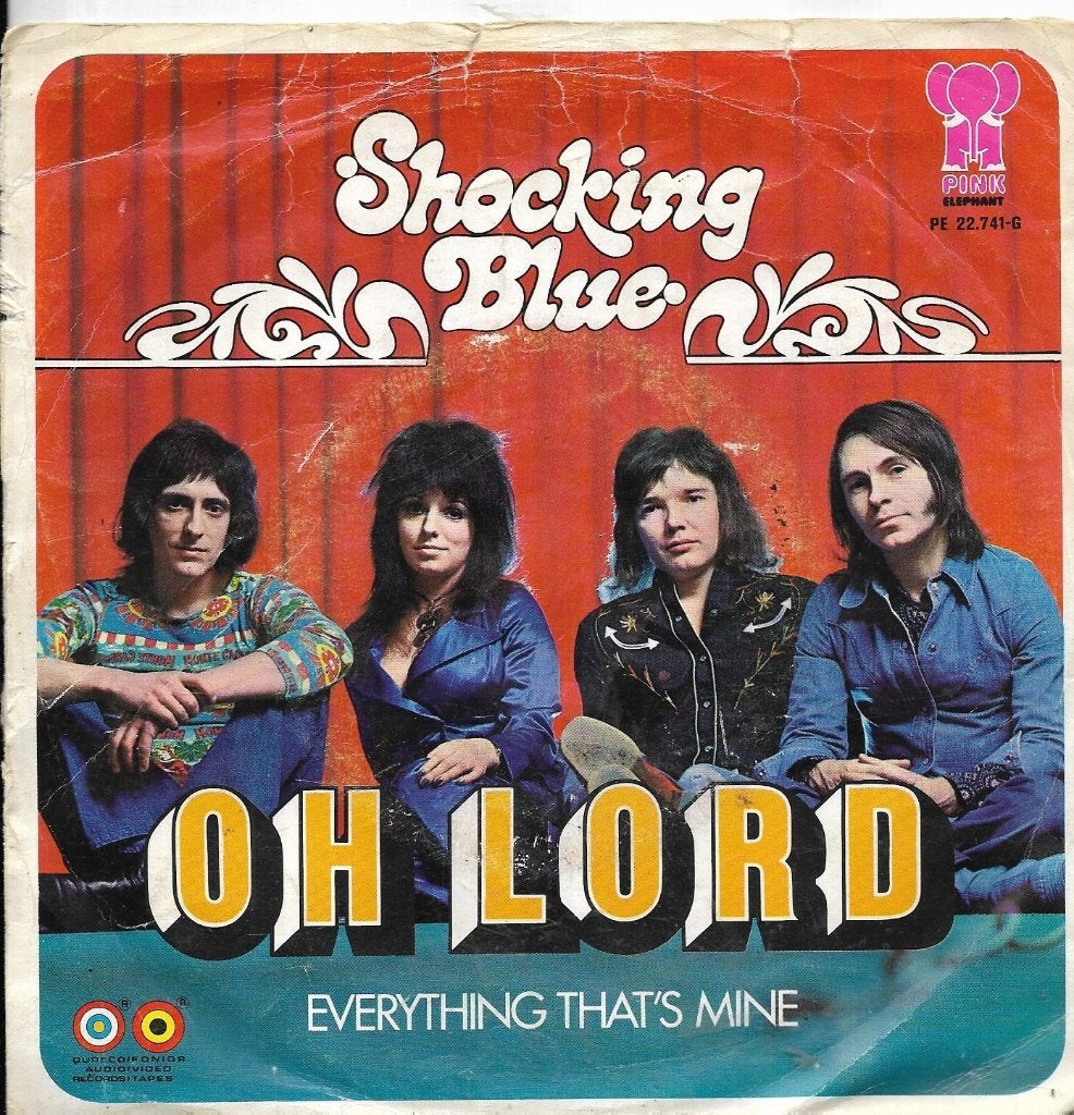 Shocking Blue-Oh Lord, Gebruikt, 7 inch, Pop, Fotohoes