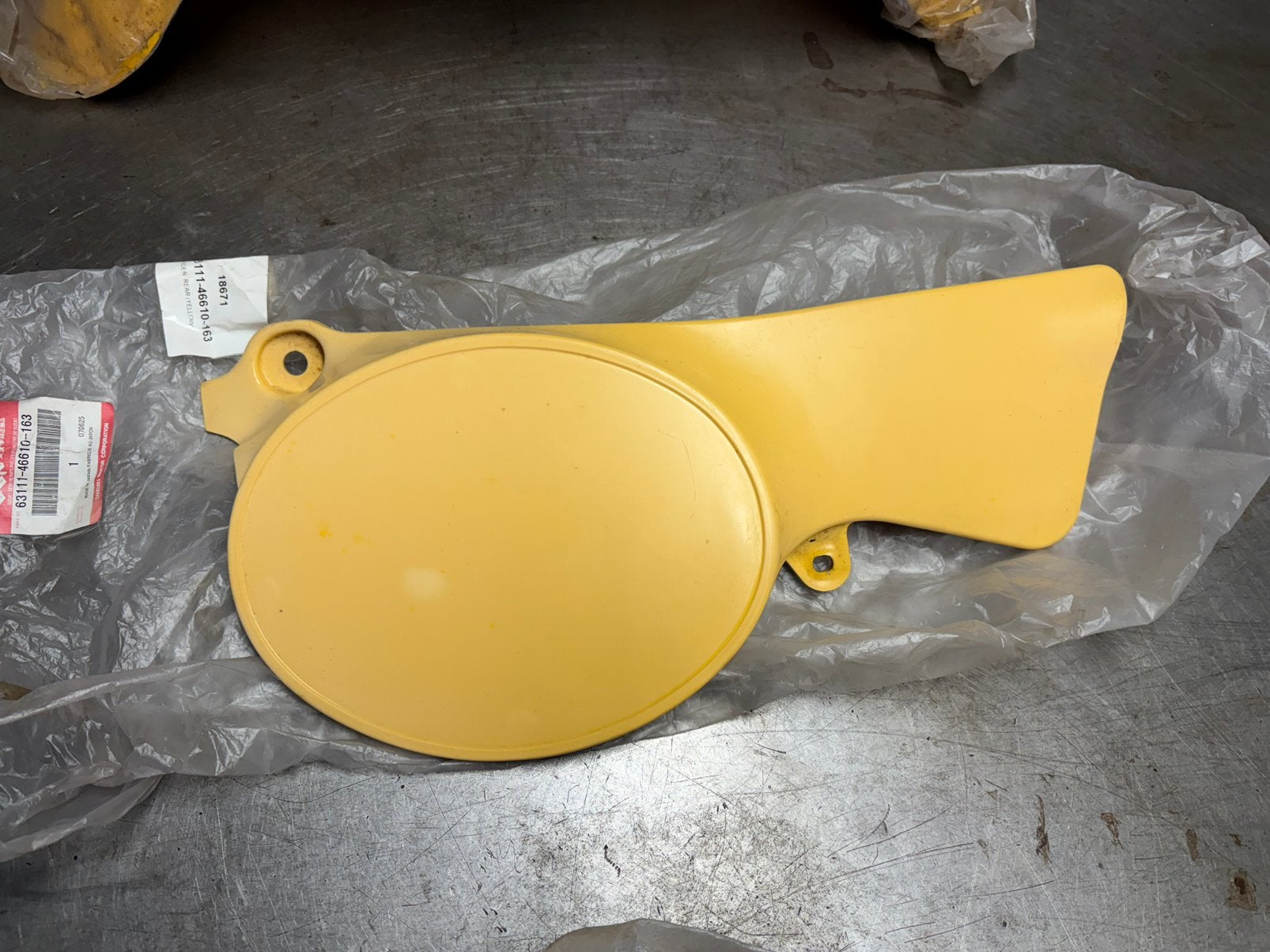 Suzuki rm50 zij nummerboord, Ophalen of Verzenden, Nieuw