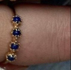 Gezocht: Anna Nina AN x Romy Boomsma wildflower ring, Ophalen, Goud, Dame