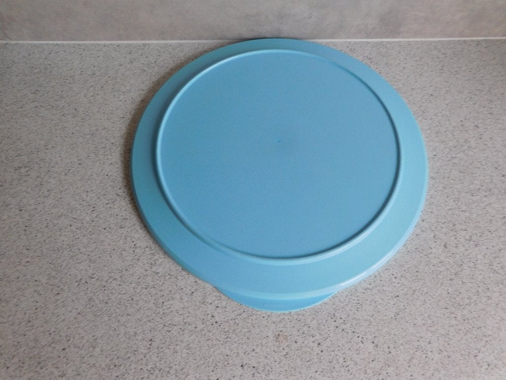 Tupperware Trendy Deksel voor Smart Kom 26,5 cm. Blauw, Ophalen of Verzenden, Zo goed als nieuw, Blauw, Overige typen