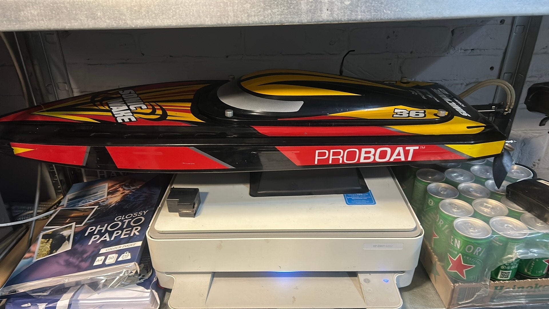 Sonic wake proboat, Ophalen of Verzenden, Zo goed als nieuw, Overige schalen, Onderdeel
