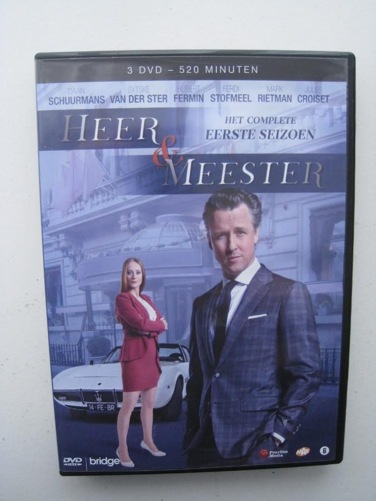DVD box Heer & meester seizoen 1, Cd's en Dvd's, Maffia en Misdaad, Boxset, Ophalen of Verzenden, Zo goed als nieuw