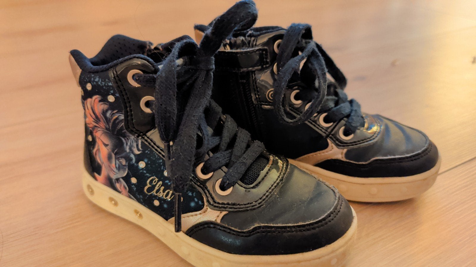 Geox Frozen Elsa Meisjes Sneakers Maat 27, Ophalen, Gebruikt, Meisje, Schoenen