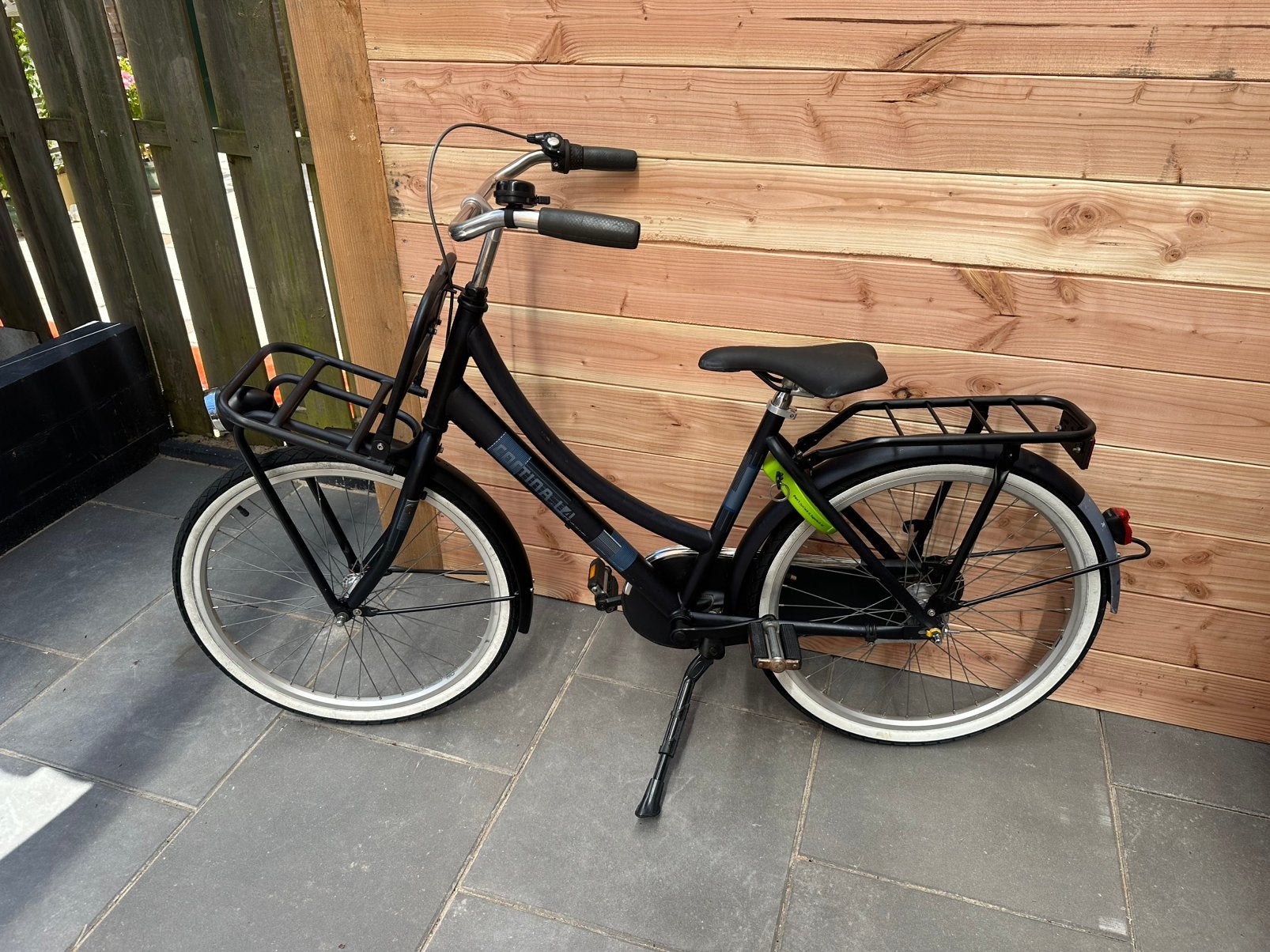 Cortina U4 Transport meisjesfiets 24 inch. Donkerblauw., Ophalen, Terugtraprem, Versnellingen, Gebruikt