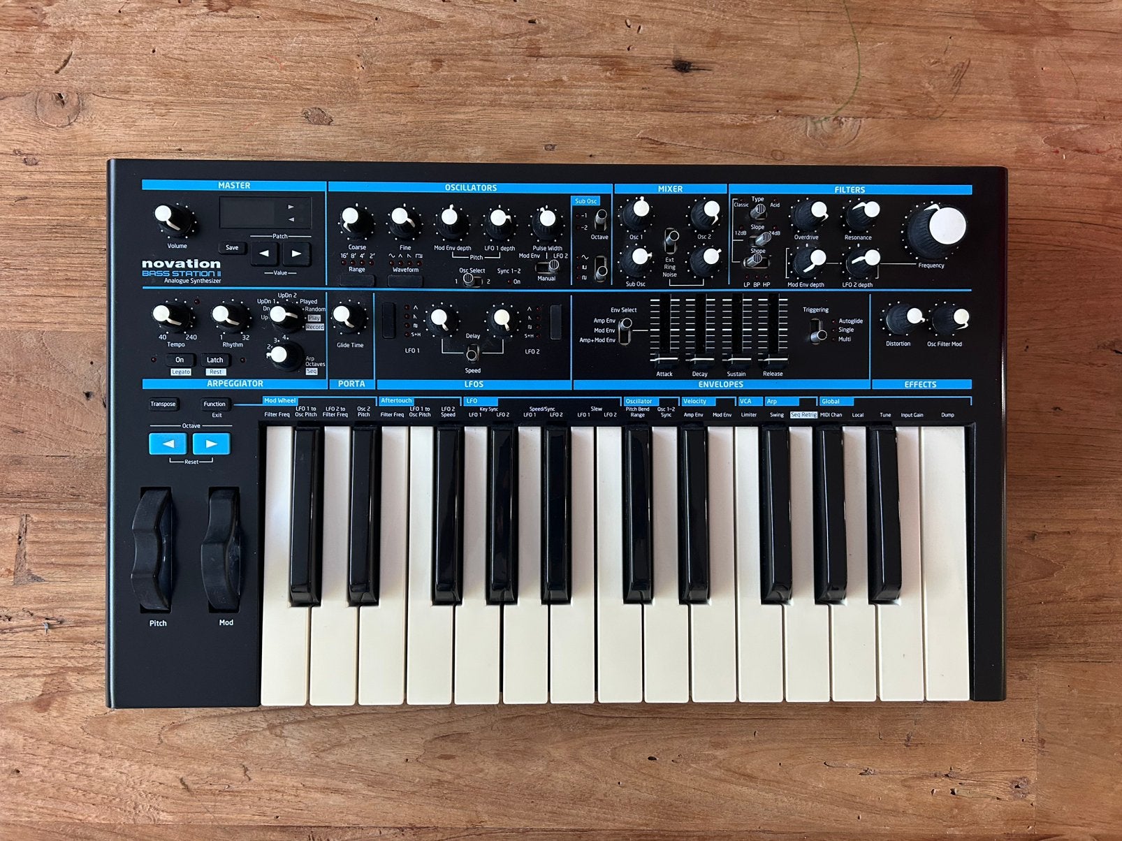 Novation Bass Station II, Muziek en Instrumenten, Ophalen of Verzenden, Zo goed als nieuw, Overige aantallen, Novation