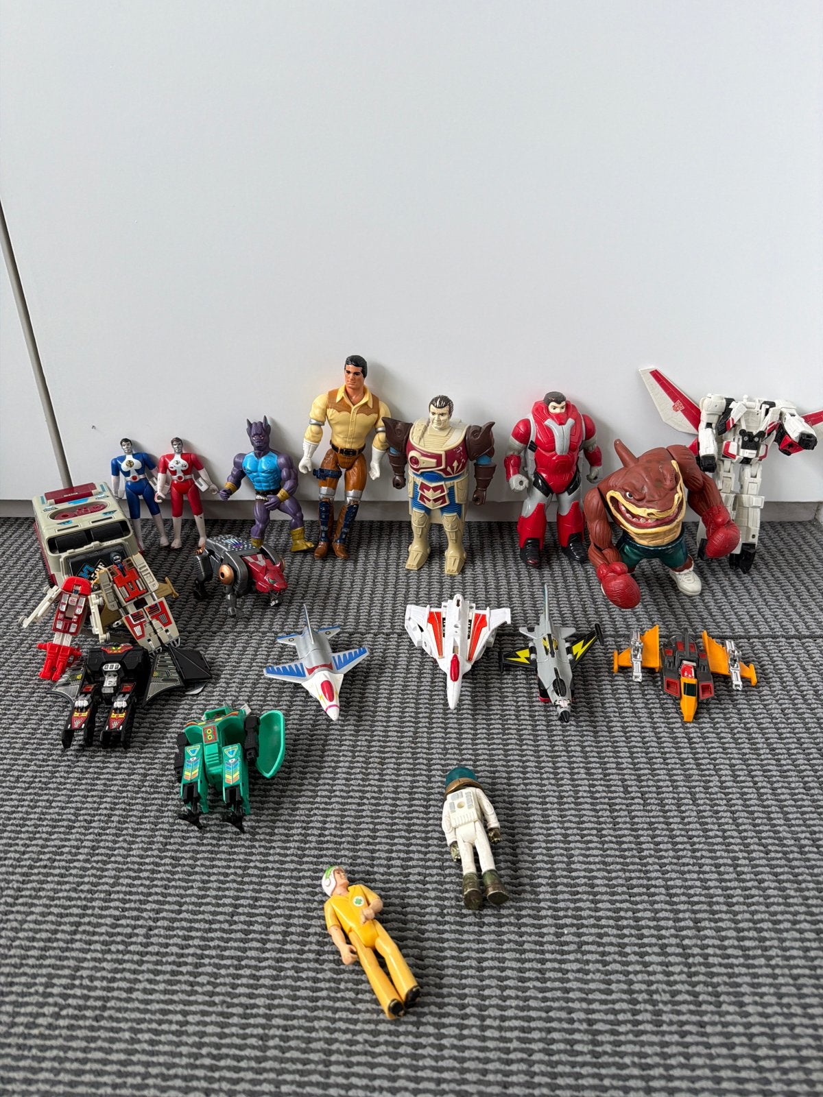 Grote verzameling vintage actiefiguren, Ophalen of Verzenden, Gebruikt