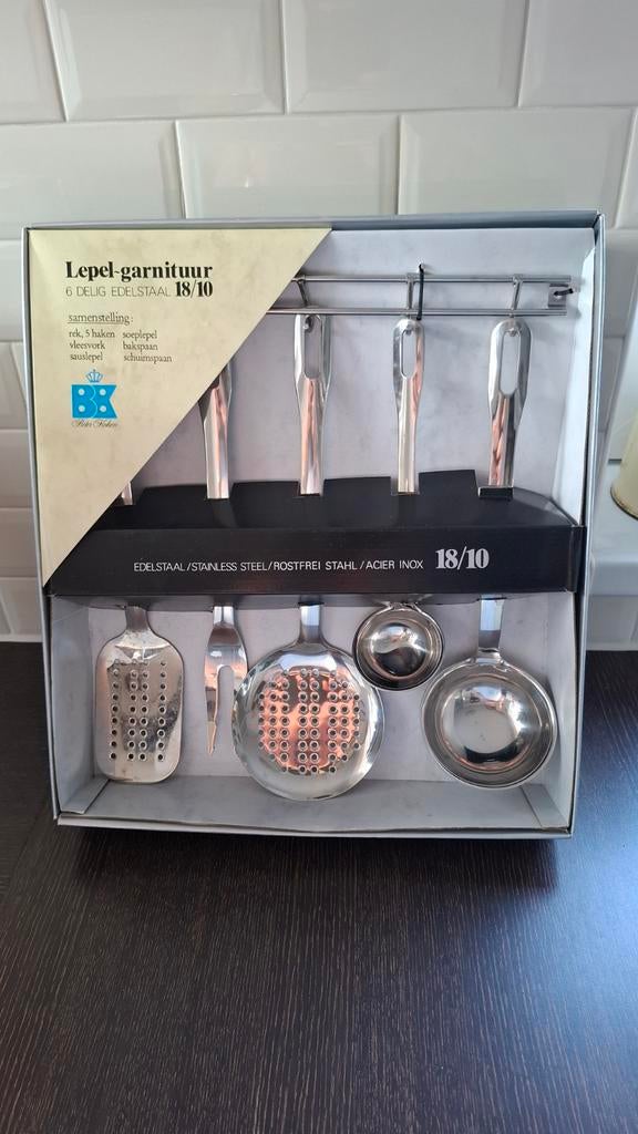 nieuw BK rvs lepelrek Keukenbenodigdheden, Ophalen, Nieuw, Metaal