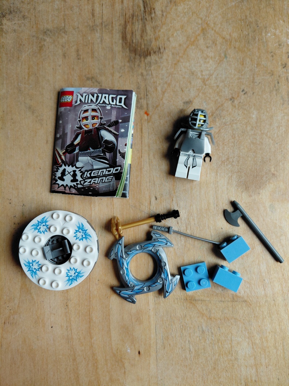 Lego Ninjago - Kendo Zane - 9563, Gebruikt, Lego, Ophalen of Verzenden, Complete set