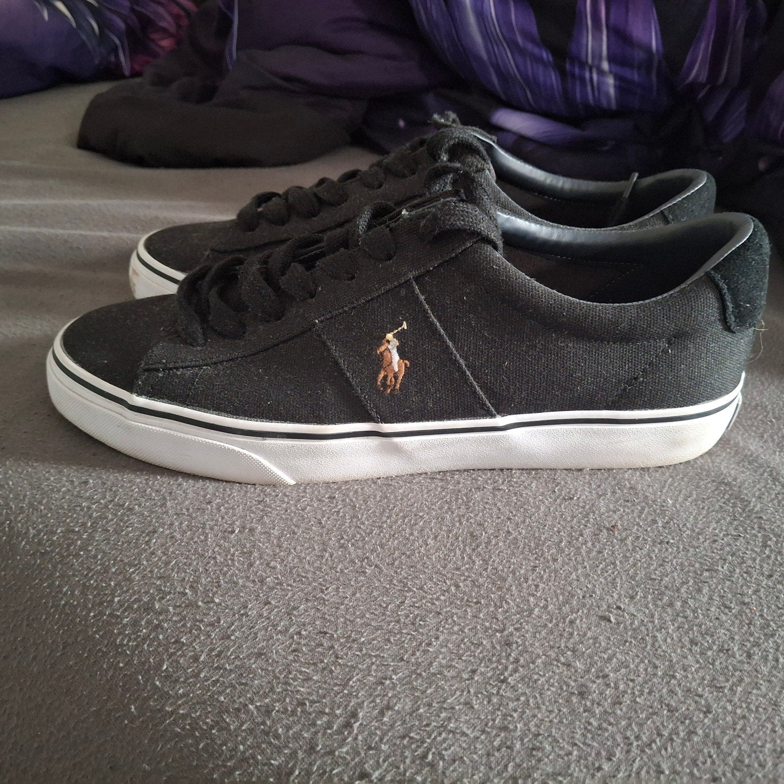 Polo Ralph Lauren Sayer-NE sneakers - Maat 43, Ophalen, Zwart, Gedragen, Polo Ralph Lauren