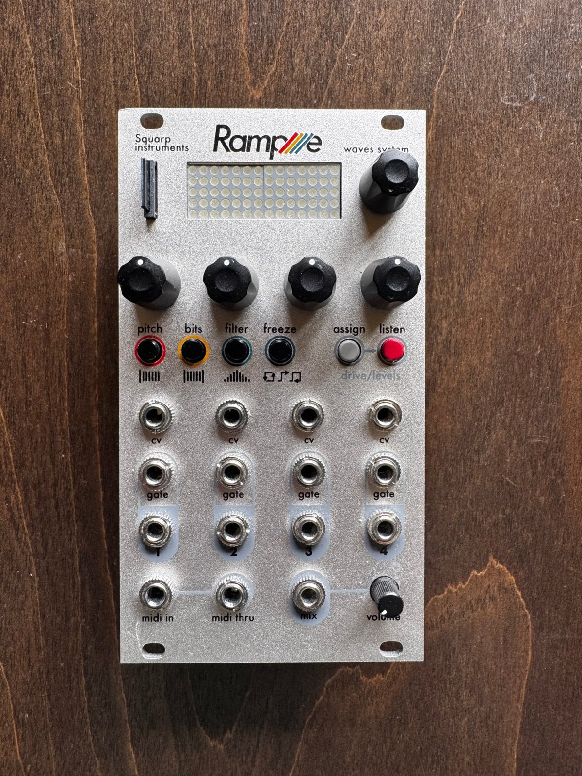 Squarp Instruments Rample Waves System Eurorack Module, Ophalen of Verzenden, Zo goed als nieuw, Overige merken