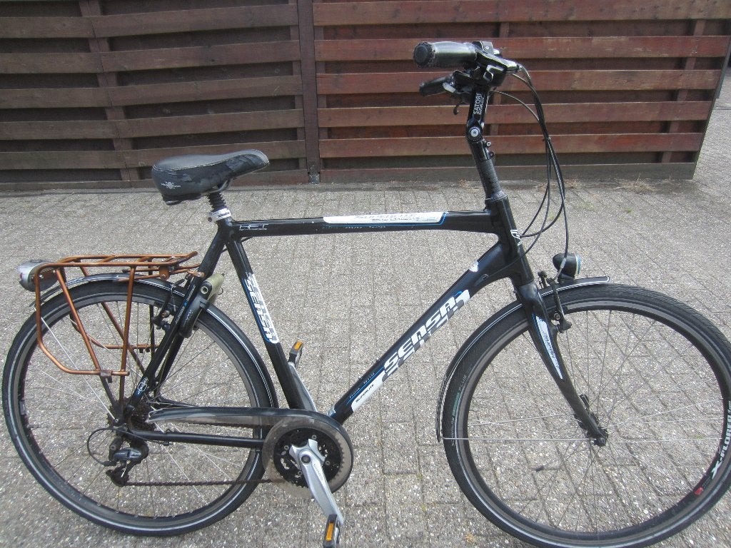 herenfiets sensa superlite, Gebruikt, Velgrem, Versnellingen, 57 tot 61 cm