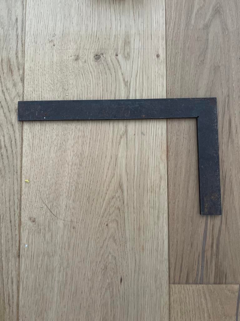 Metalen winkelhaak (right angle), Ophalen, Gebruikt