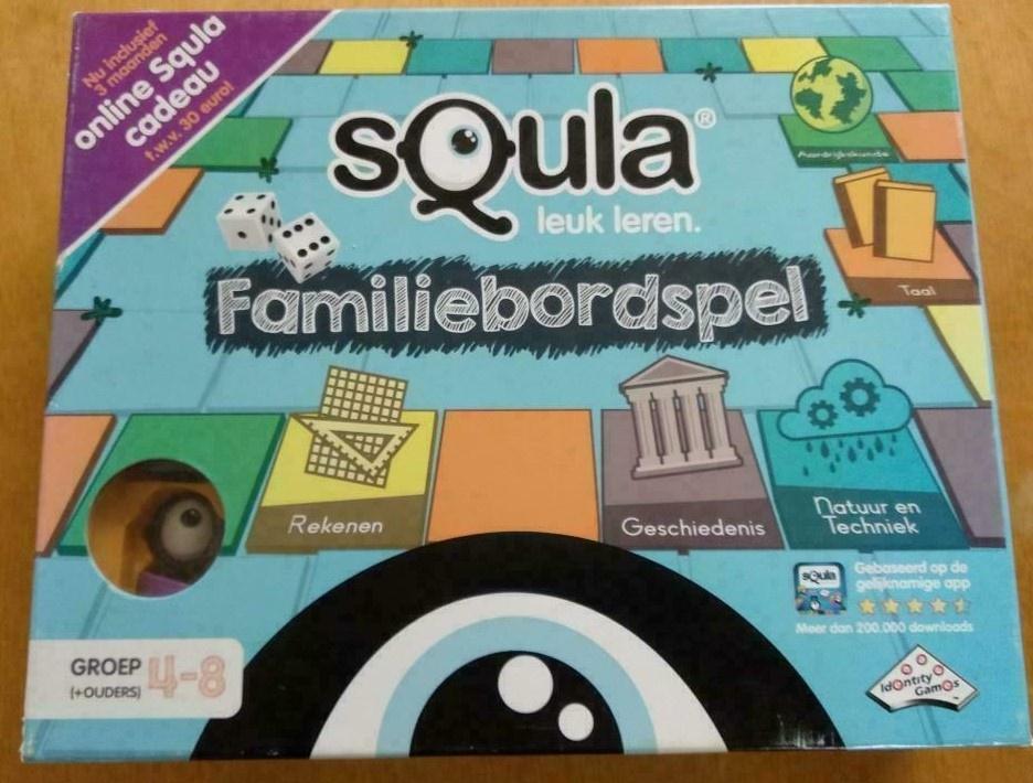 BORDSPEL - Squla Familiebordspel (leuk leren) - NIEUW, Hobby en Vrije tijd, Gezelschapsspellen | Bordspellen, Vijf spelers of meer