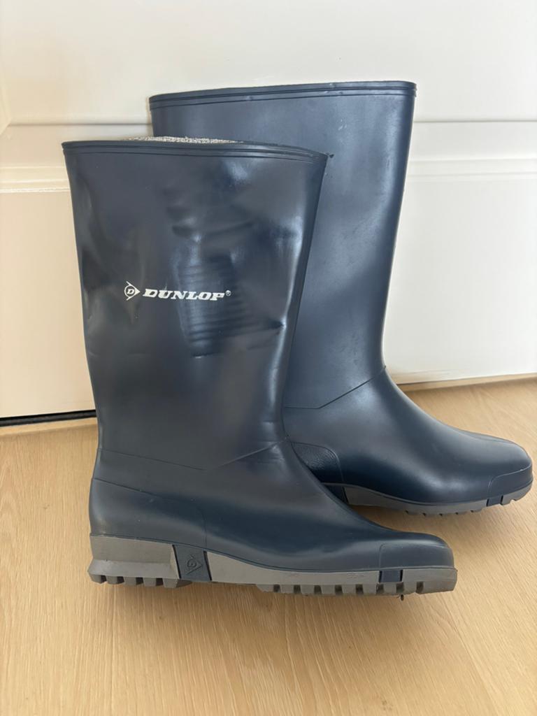 Dunlop regenlaars blauw Maat 36, Kinderen en Baby's, Kinderkleding | Schoenen en Sokken, Ophalen of Verzenden, Zo goed als nieuw