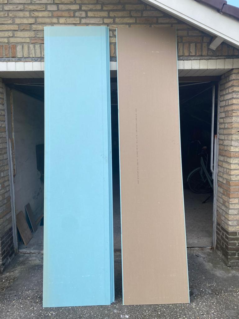Watervaste gipsplaten 12.5 x 600 mm totaal 25 euro, Ophalen, Nieuw, Overige materialen, Minder dan 20 mm