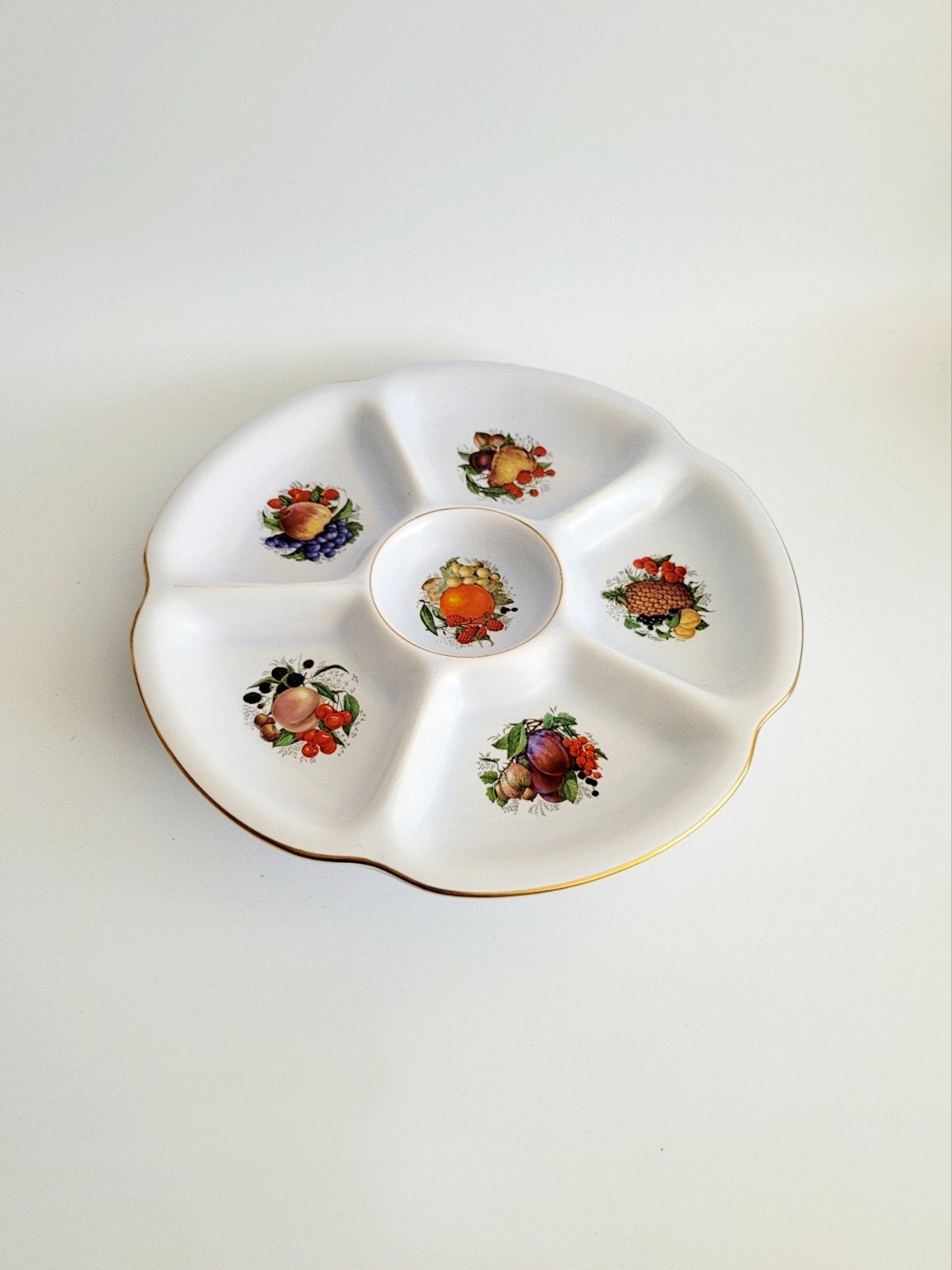 Izgs Prachtige vakken schaal flora Gouda Holland, Antiek en Kunst, Ophalen of Verzenden