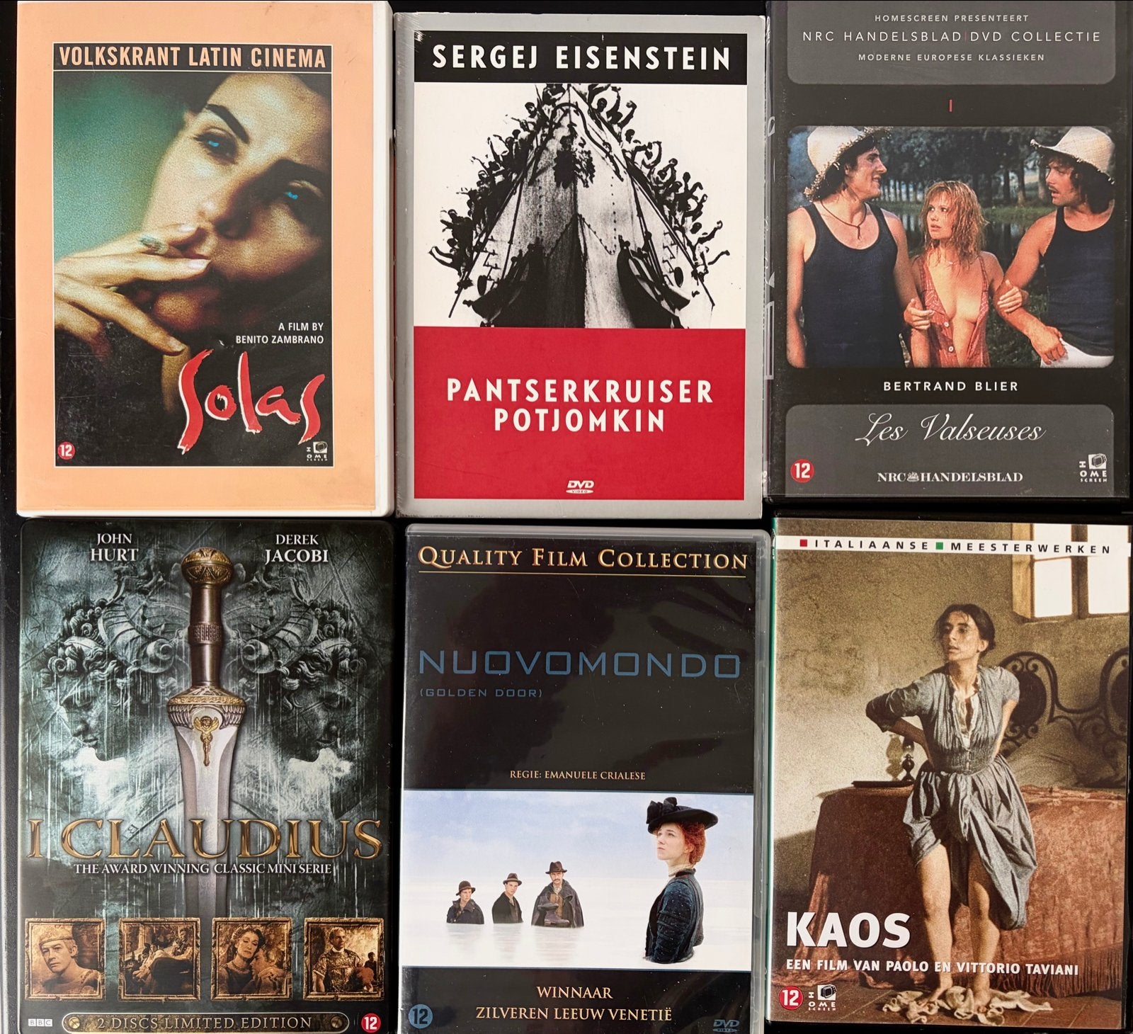 Diverse DVD Collectie: Klassieke Films en Miniseries, Historisch of Kostuumdrama, Nederlands, Ophalen of Verzenden, Vanaf 12 jaar