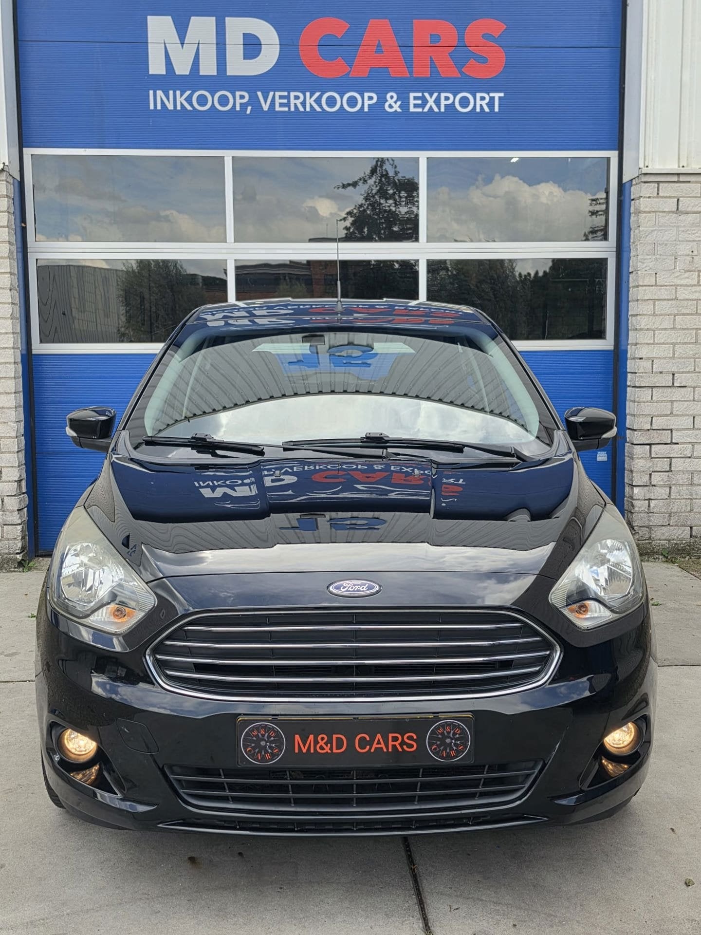 Ford Ka+ 1.2 Trend Ultimate AIRCO/NAP/CR CONTROL/BLEUTOOTH, Auto's, Dealer onderhouden, 4 cilinders, Ka, 1198 cc