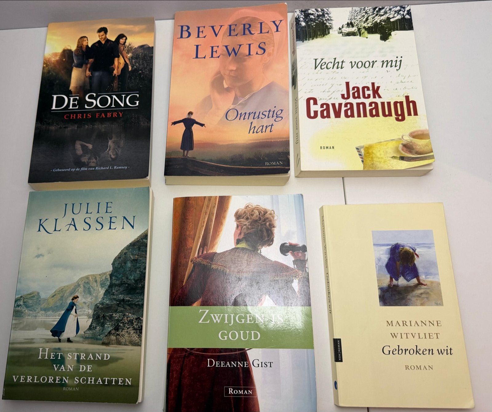 Boeken: 6 Romans van diverse auteurs, Boeken, Ophalen of Verzenden, Zo goed als nieuw