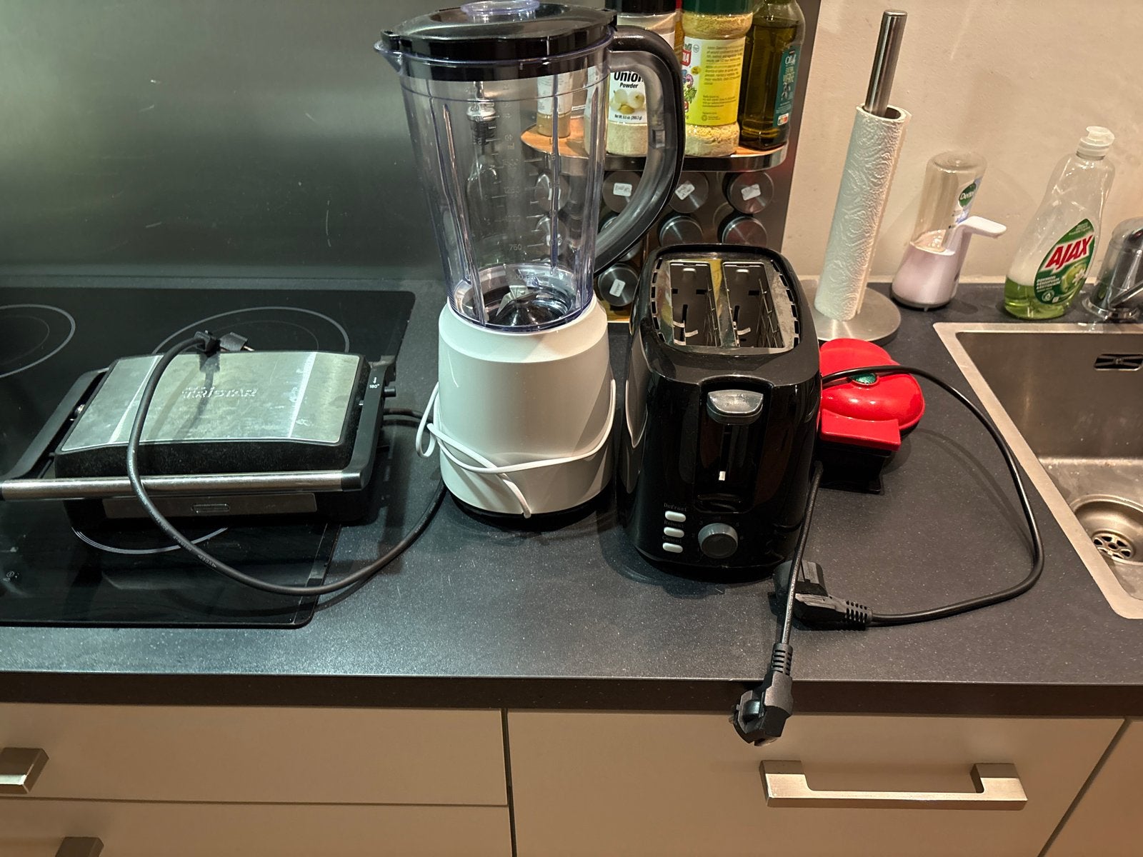 Keukenapparatuur: Blender, Tosti-ijzer, Broodrooster, Ophalen, Gebruikt