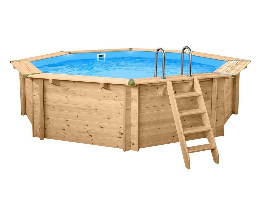 Houten zwembad diverse maten in of opbouw snelle levering, Opzetzwembad, Ovaal, Ophalen, 120 cm of meer