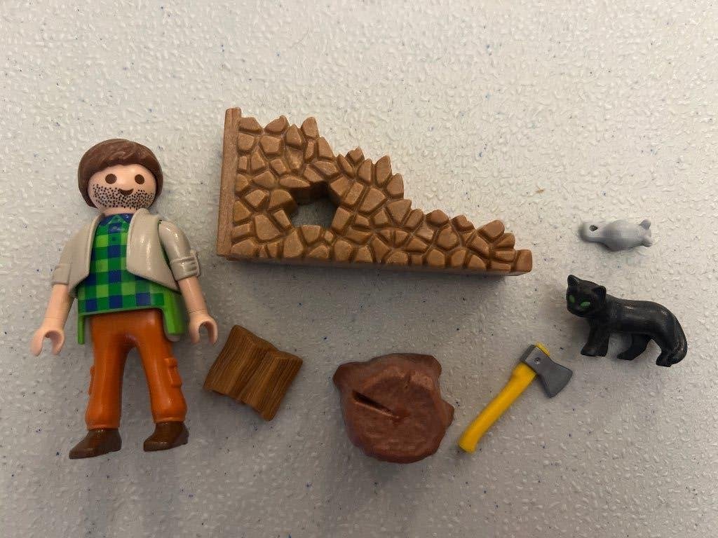 Playmobil houthakker, Ophalen of Verzenden, Gebruikt