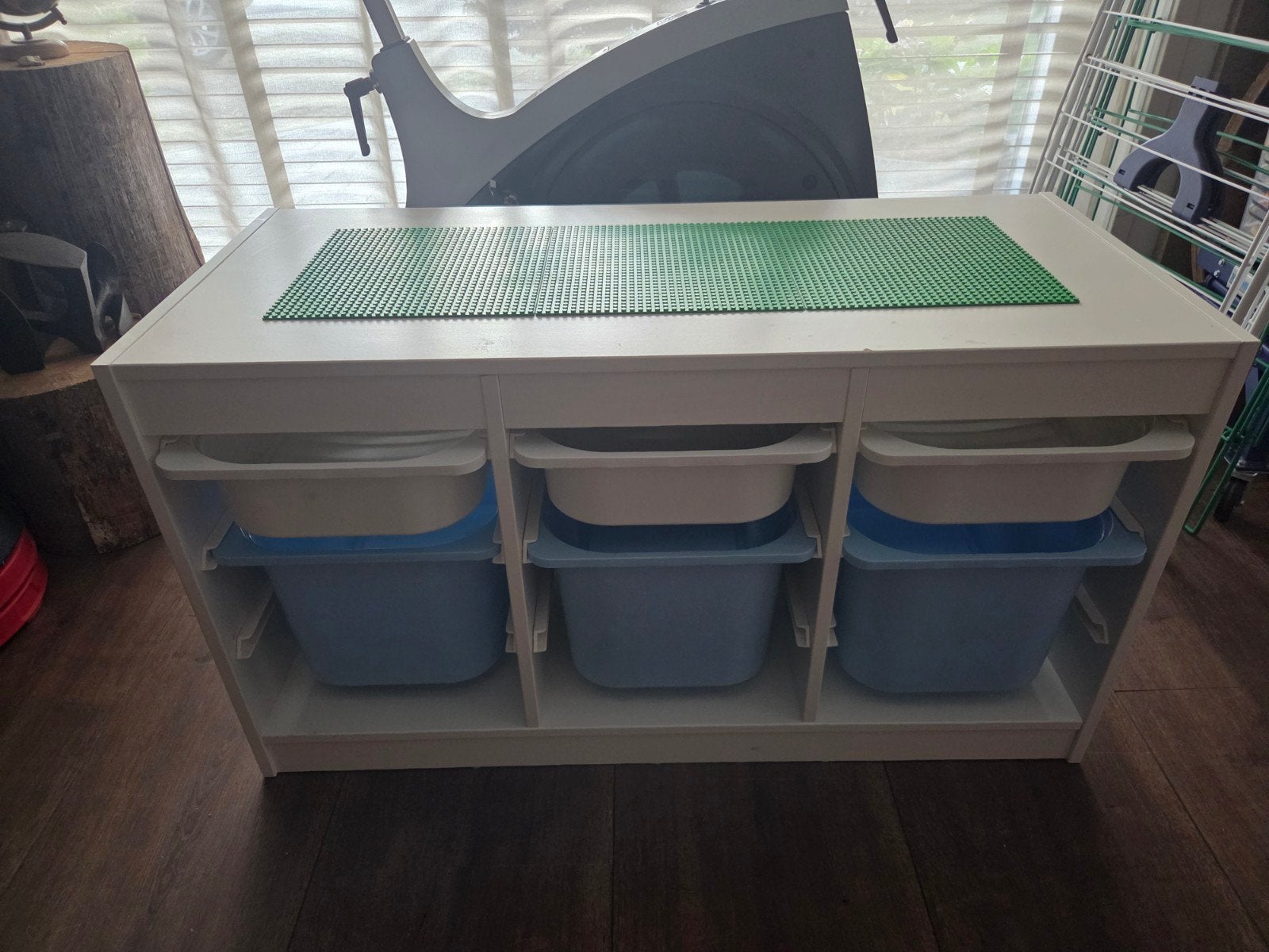 IKEA Trofast opbergmeubel met Lego speelplaat, Ophalen, Gebruikt, Stoel(en)