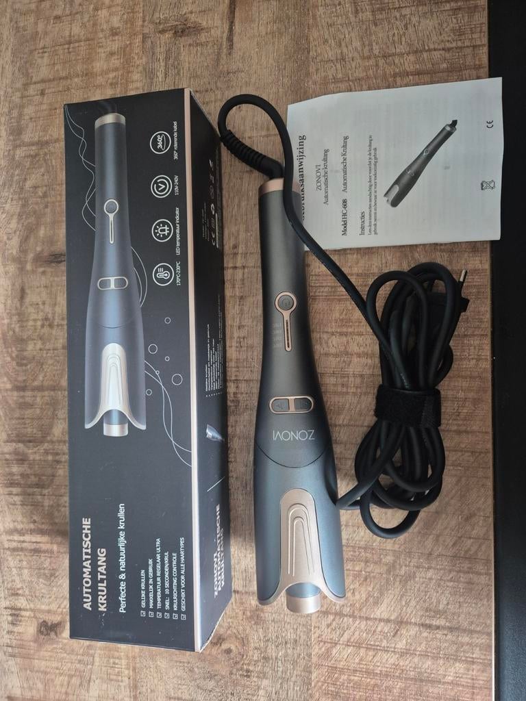 Zonovi Automatische Krultang Keramische Wave Curling Iron, Sieraden, Tassen en Uiterlijk, Uiterlijk | Haarverzorging, Ophalen of Verzenden