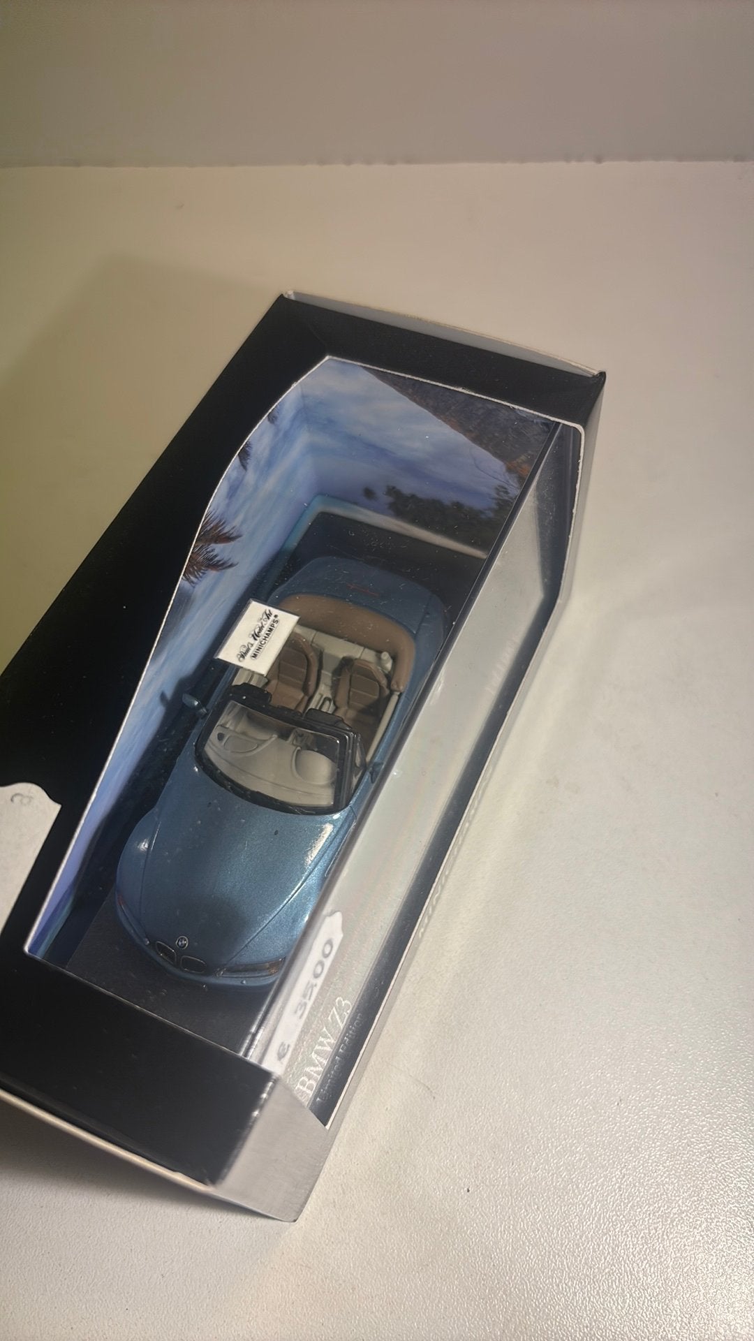 Bmw z3 minichamps 1.43, Hobby en Vrije tijd, Auto, Ophalen of Verzenden, MiniChamps, A