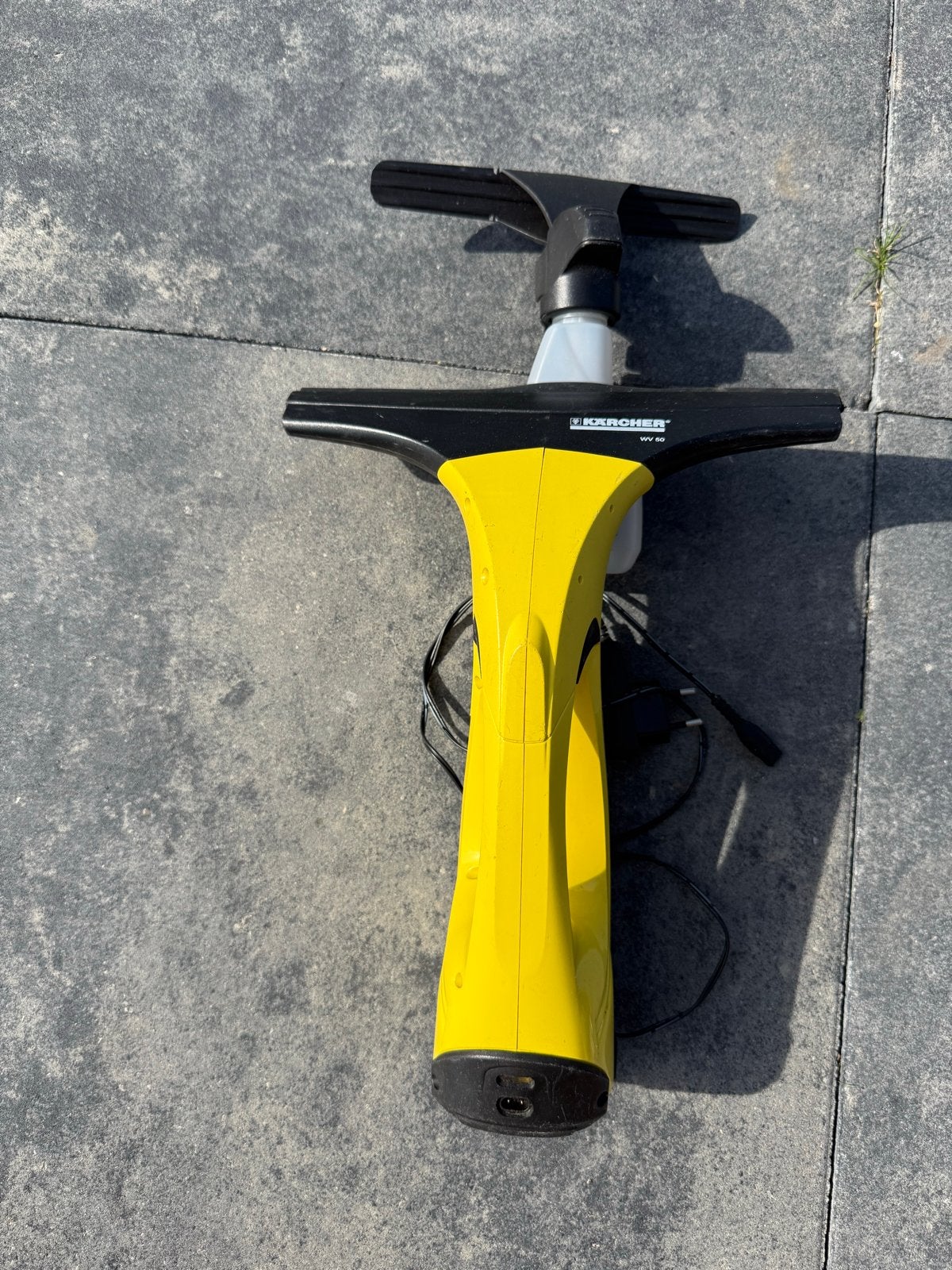 Kärcher WV 50 Plus Raamwisser met Oplader en Sprayfles, Ophalen of Verzenden, Raamwisser of Trekker