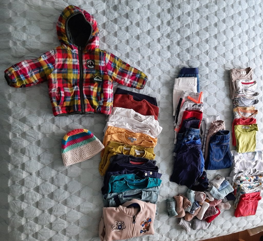 KledingPakket 12-18Maanden (37items+25sokken incl.warme jas), Ophalen of Verzenden, Gebruikt