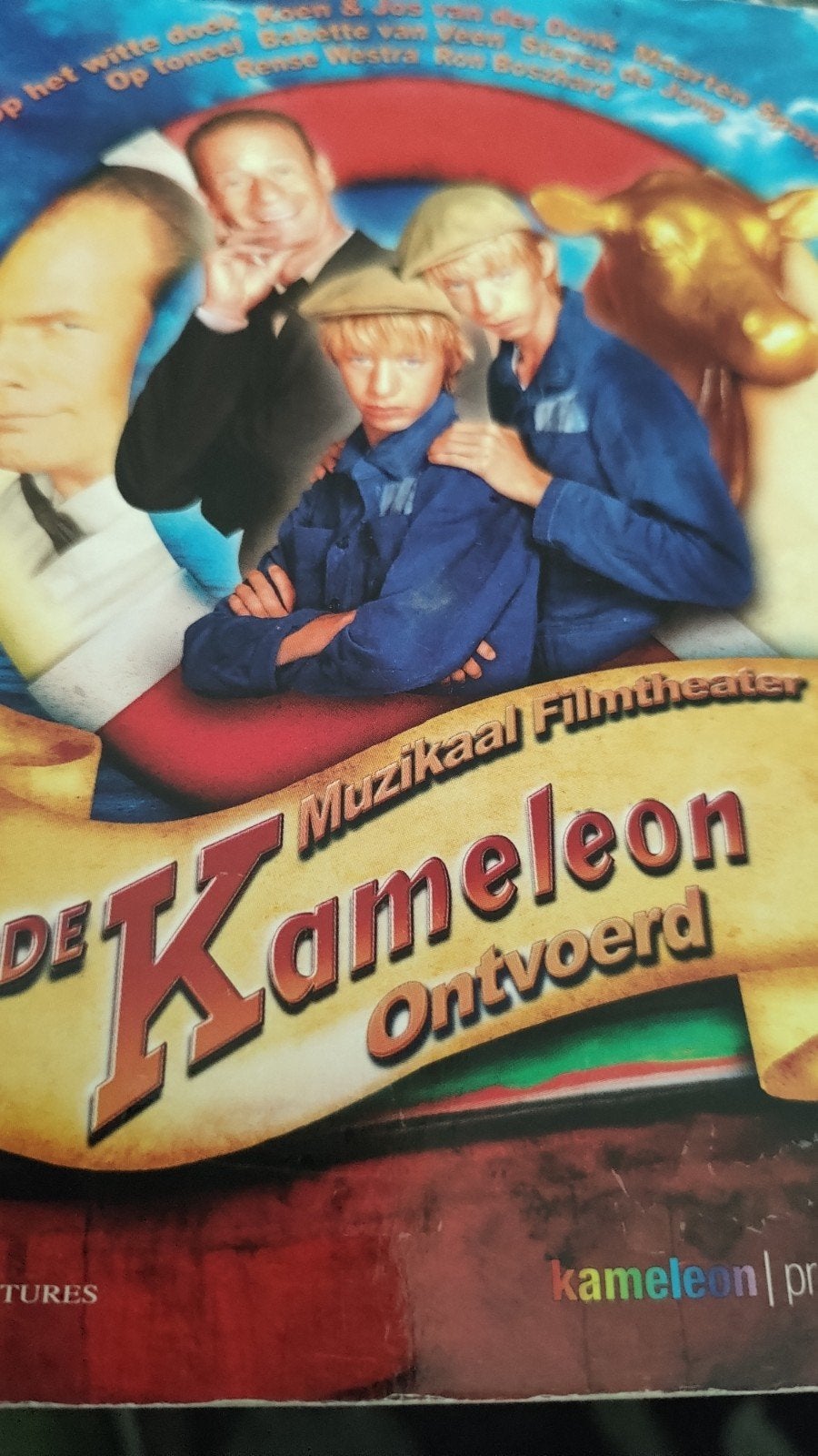 De kameleon ontvoerd muzikaal filmtheater 2 euro Didam, Cd's en Dvd's, Alle leeftijden, Ophalen of Verzenden, Zo goed als nieuw