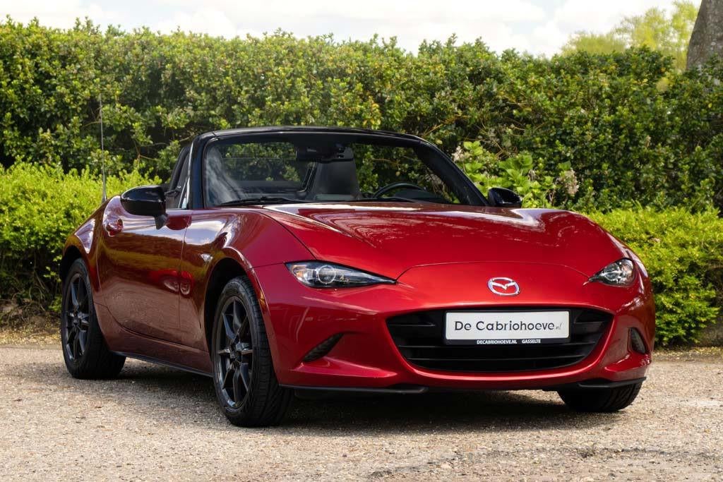 Mazda MX-5 ND 1,5l SkyActiv-G 131 GT-M + BBR 160 Pakket, Achterwielaandrijving, Gebruikt, Zwart, 4 cilinders