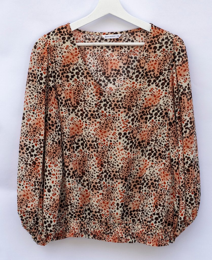 Dames blouse, Kleding | Dames, Maat 38/40 (M), Encuentro, Meerkleurig, Ophalen of Verzenden