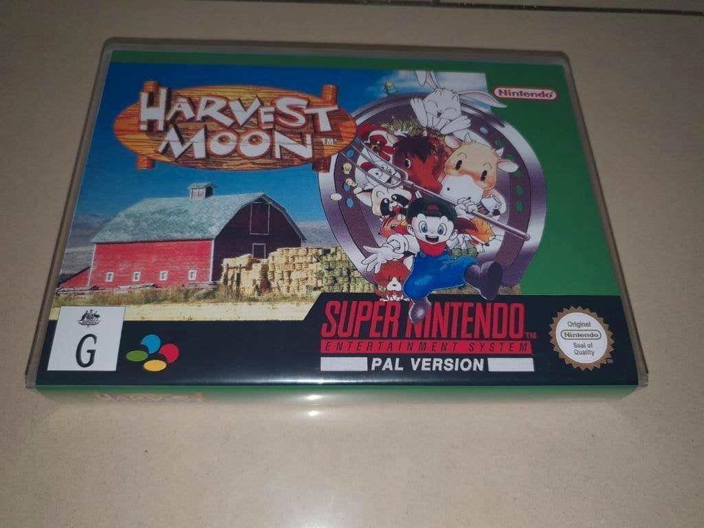 Harvest Moon SNES Game Case, Avontuur en Actie, Verzenden, 1 speler, Zo goed als nieuw