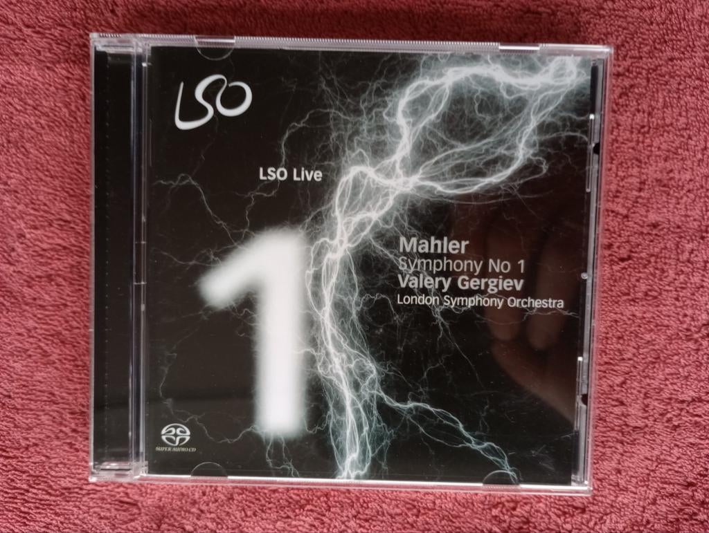 Mahler 1 - Valery Gergiev - London Symphony Orchestra SACD, Gebruikt, Met libretto, Ophalen of Verzenden, Romantiek