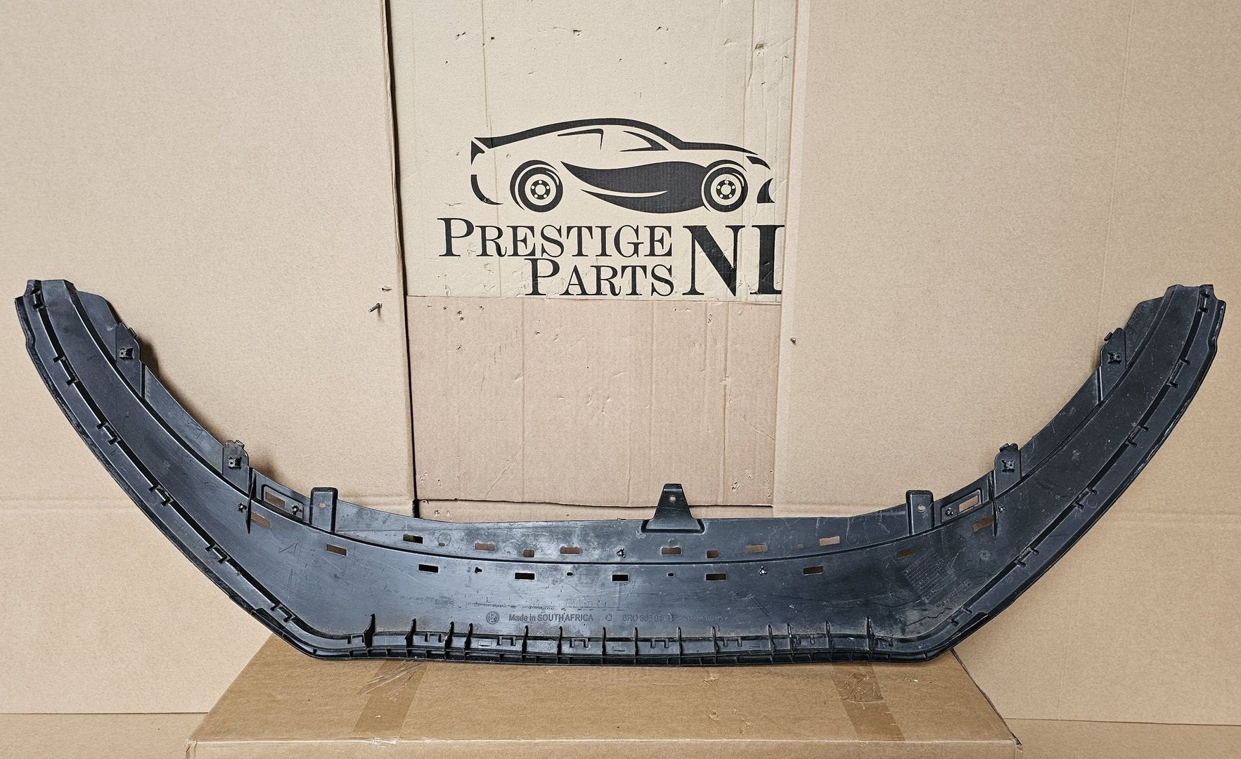 Bumper Onderplaat VW Polo 6R Onderlip Origineel 6R0805915C, Gebruikt, -, Voor, Ophalen of Verzenden