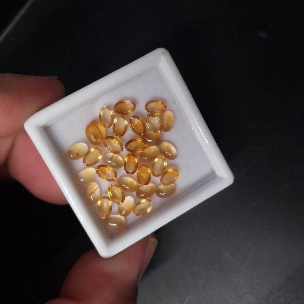 A kwaliteit goud gele citrien peer, Ophalen of Verzenden, Nieuw