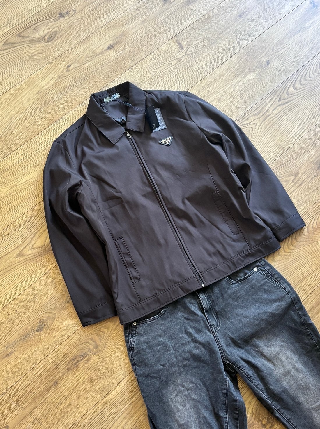 Prada Zomerjas in Maat M - Gloednieuw!, Kleding | Heren, Ophalen of Verzenden, Zo goed als nieuw, Zwart