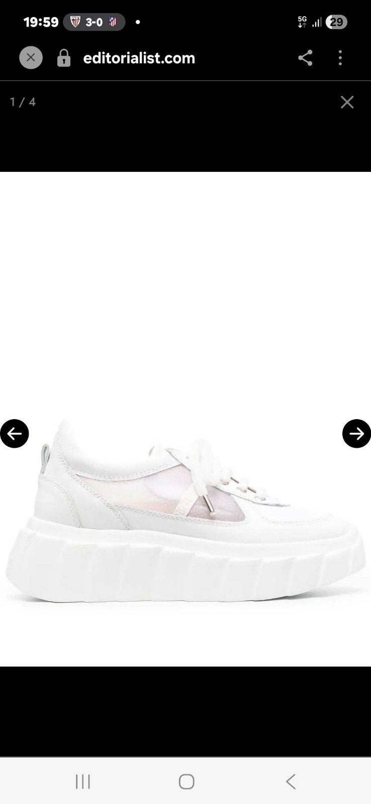 AGL Witte Sneakers met Dikke Zool, Wit, AGL, Ophalen of Verzenden, Sneakers of Gympen