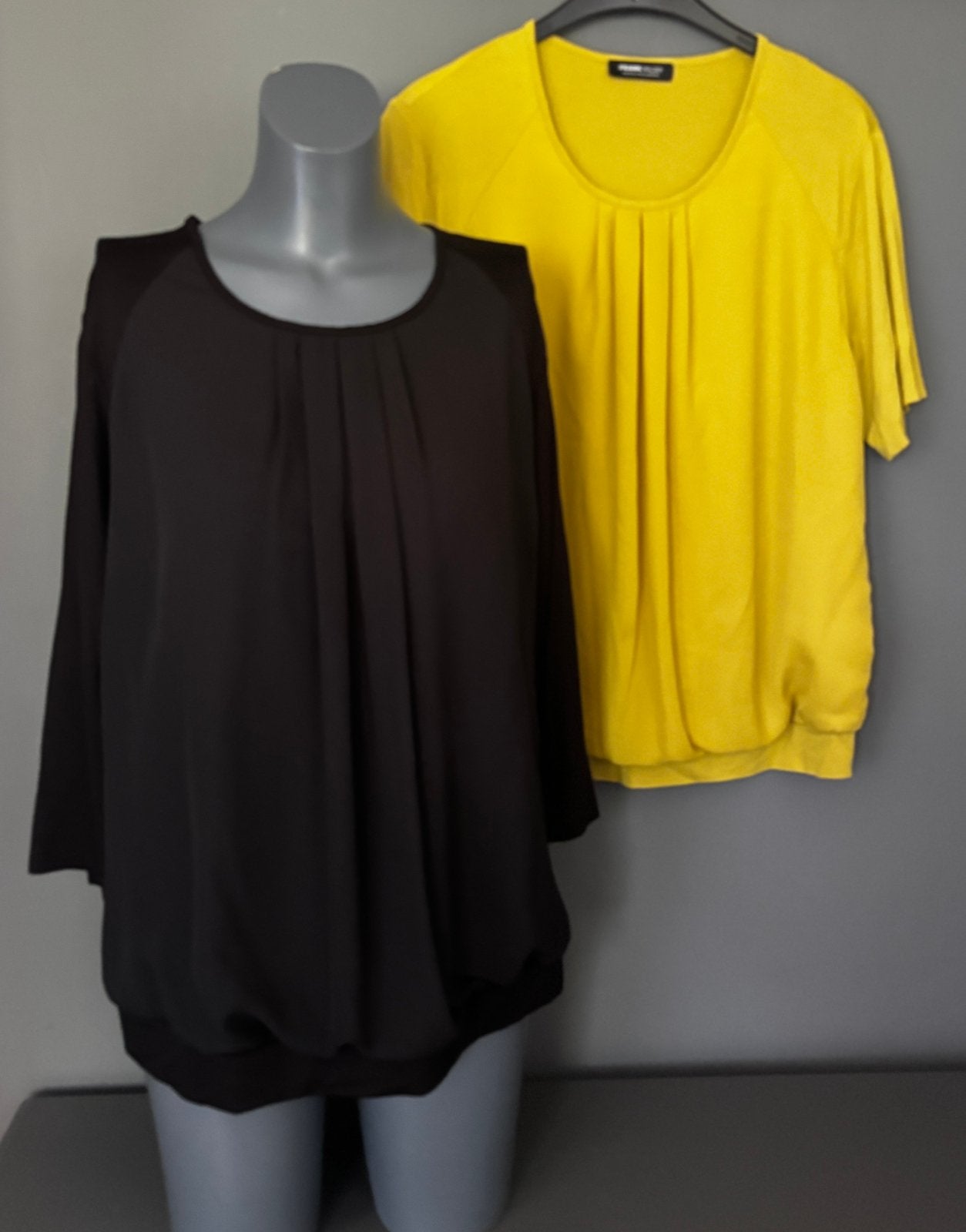 2 x top, shirt, t-shirt, blouse, blouson Frank Walder mt. XL, Meerkleurig, ., Maat 46/48 (XL) of groter, Ophalen of Verzenden
