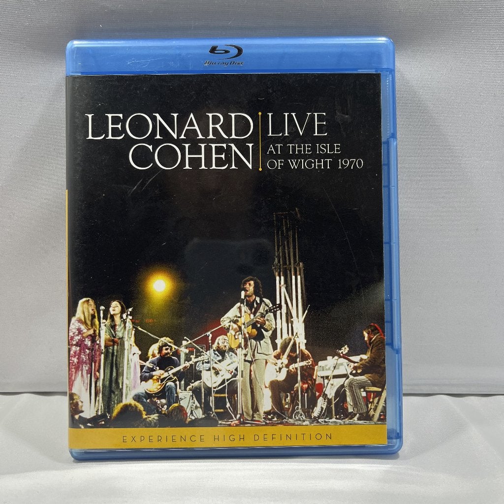 Leonard Cohen - Isle of Wight 1970 - Blu-Ray, Muziek en Concerten, Verzenden, Sony, Zo goed als nieuw