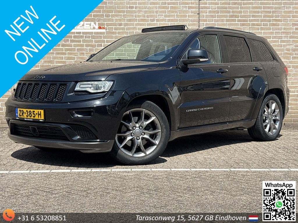 Jeep Grand Cherokee 3.0 CRD Summit | Pano | Leder| Camera |, Auto's, Jeep, Leder, Bedrijf, Diesel, Vierwielaandrijving